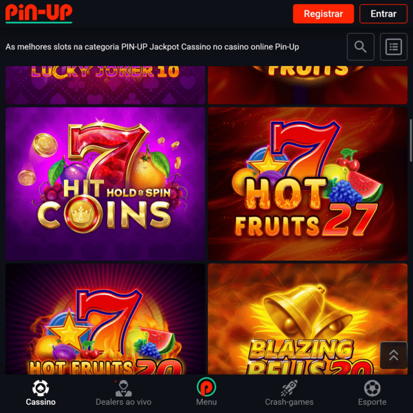 Pin-Up Fruit Slots