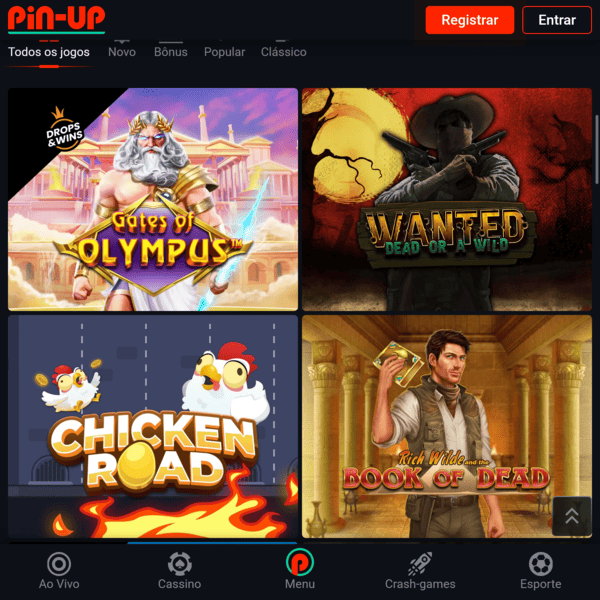 Pin-Up Games Lobby
